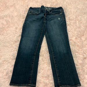 American eagle artist jean size 8 capri